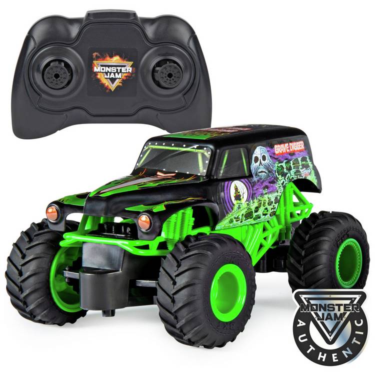 Monster Jam Grave Digger 1:24 Radio Controlled Truck 0