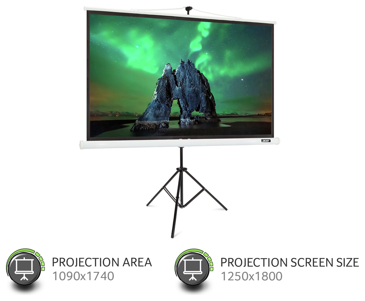 Acer 82.5 Inch Tripod Projection Screen Reviews Updated April 2024