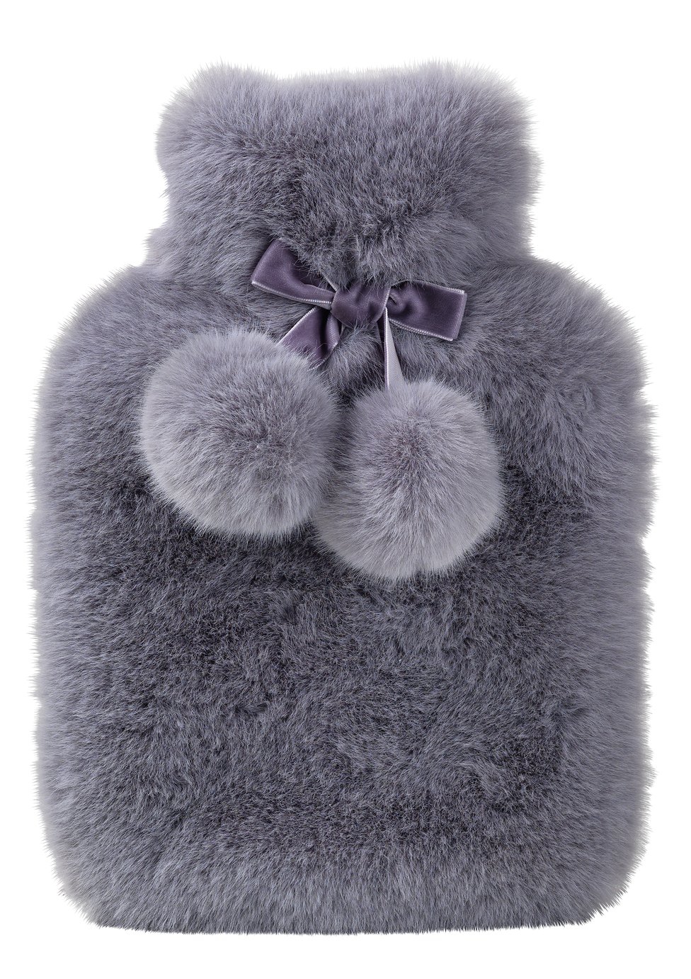 Doin it for the Gram Fluffy Hot Water Bottle - Grey