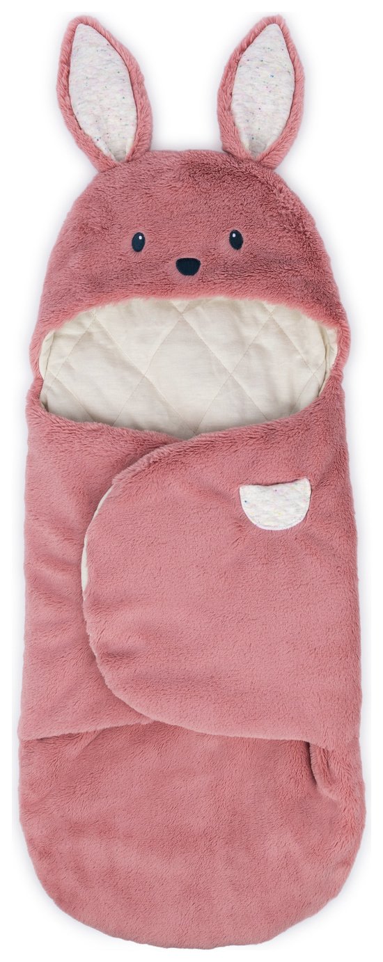 Baby GUND Oh So Snuggly Blanket Wrap Bunny