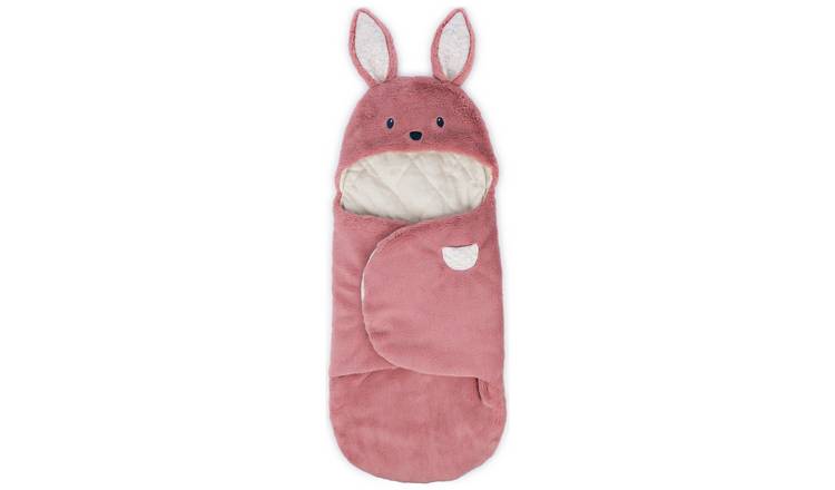 Baby GUND Oh So Snuggly Blanket Wrap Bunny