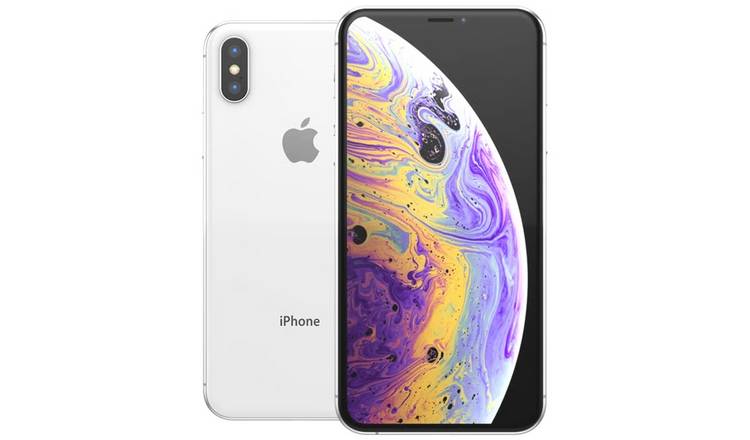 SIM Free Refurbished iPhone XS 64GB Mobile Phone - Silver