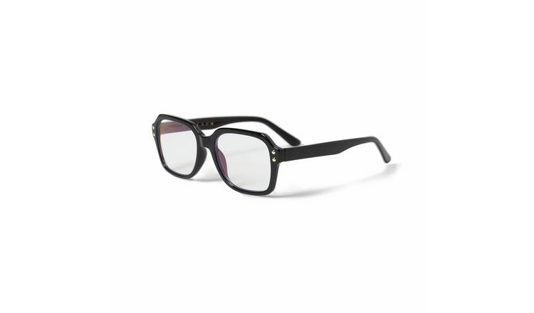 Freedom Black Square Blue Light Glasses