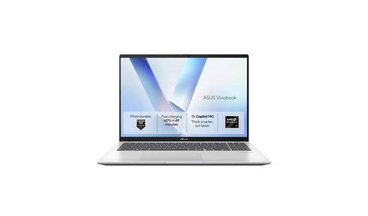 Asus Vivobook 16In R9 AI 16GB 512 GB Laptop - Silver