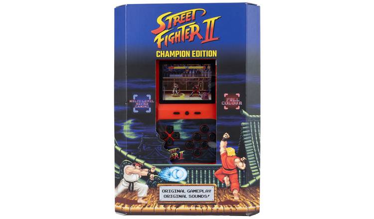 Fizz Creations Street Fighter II Colour Handheld Portable Retro Gaming Console