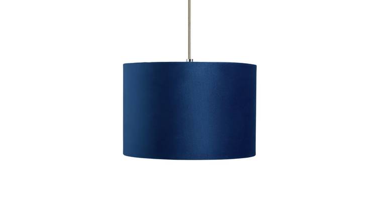 Extra large deals navy lamp shade