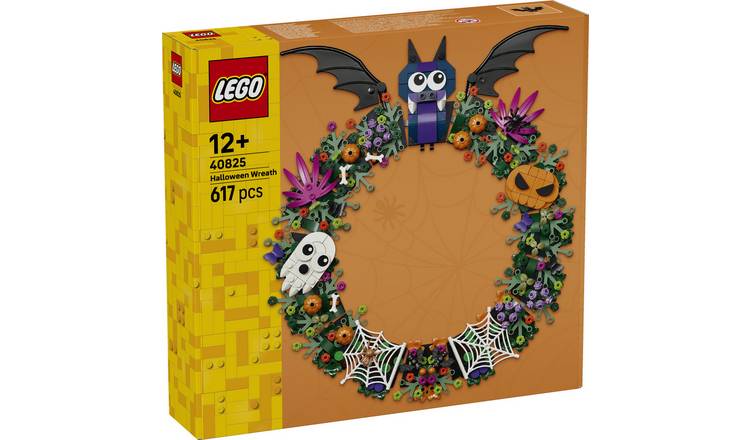 LEGO Halloween Wreath 3D Wall Art Decoration 40825