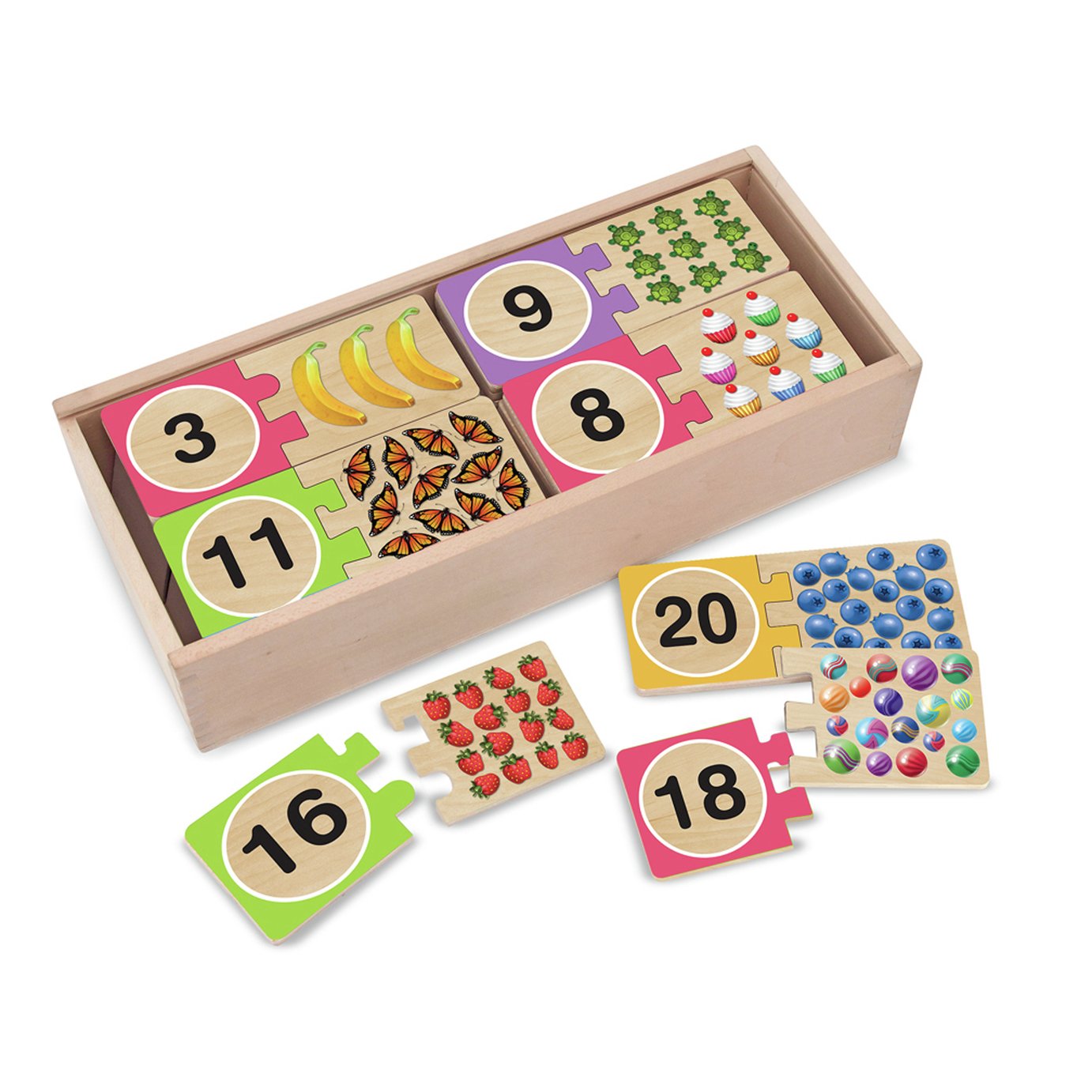 Melissa & Doug Self Correcting Wooden Number Puzzles Review