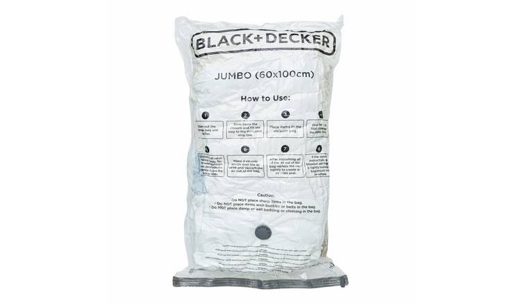Black + Decker Extra Large Vacuum Storage Bag - Pack of 3