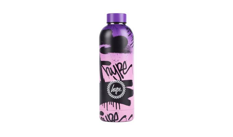 Hype Girls Graffiti Pink Stainless Steel Bottle - 500ml