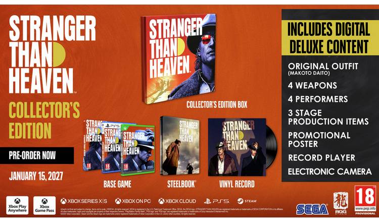 Stranger Than Heaven Collector's Edition PS5 Game Pre-Order