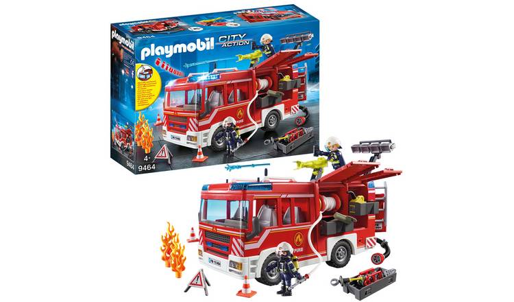 Playmobil 9464 City Action Fire Engine Toy