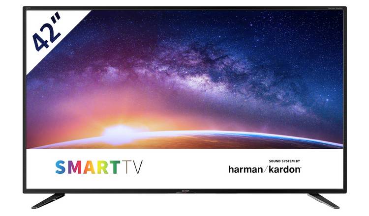 Sharp 42 inch 2T-C42CG4KG2FB Smart Full HD LED Freeview TV