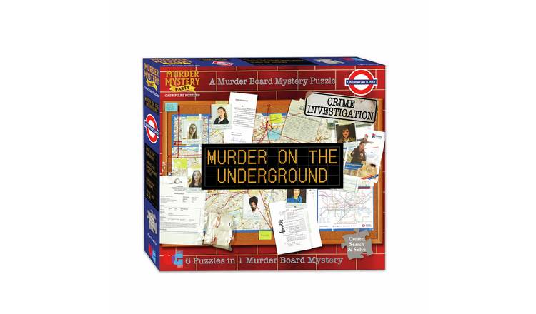 University Games Murder on the Underground 750 Pieces Puzzle