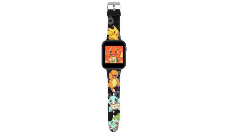 Buy Pokemon Kid's Black Silicone Strap Smart Watch | Kids watches | Argos