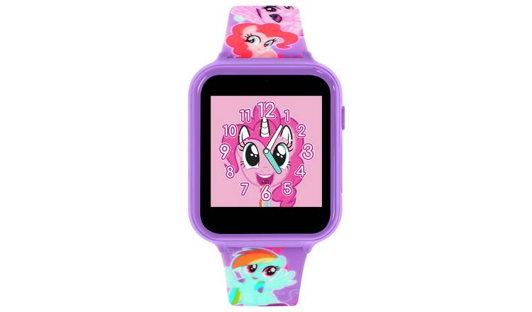 Hasbro My Little Pony Kid's Pink Silicone Strap Smart Watch