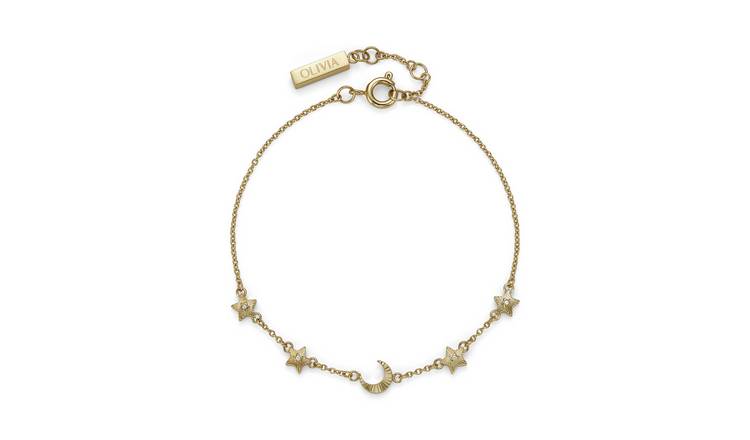 Olivia Burton Gold Plated Celestial Chain Bracelet