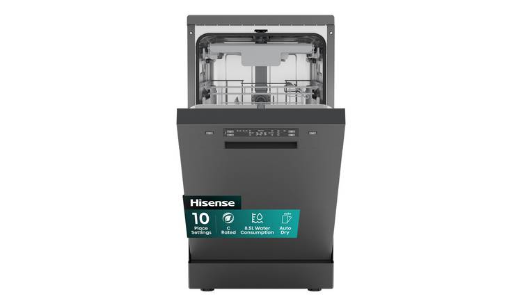 Hisense HS523C15BUK Slimline Dishwasher - Black