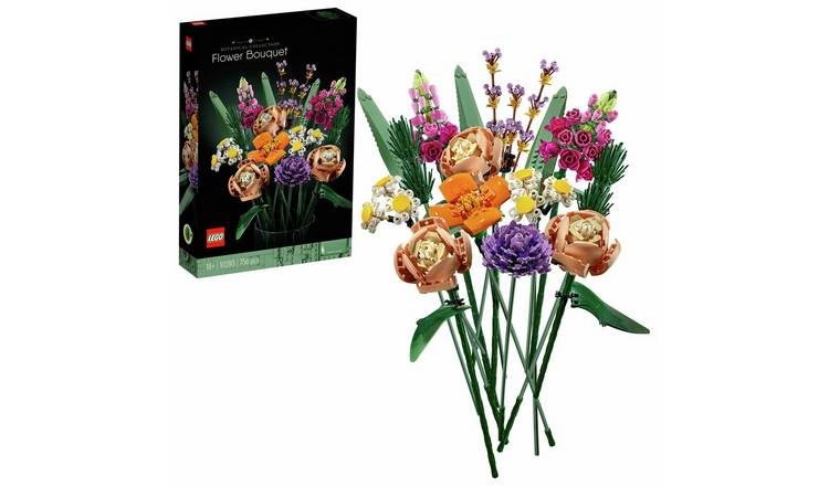 Buy LEGO Creator Expert Flower Bouquet Set for Adults 10280 LEGO Argos