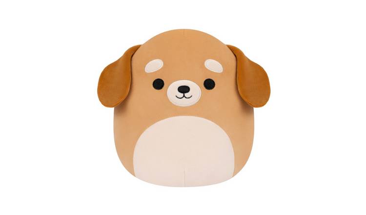 Squishmallows Original Sam The Brown Dog 7.5 Inch Plush Toy