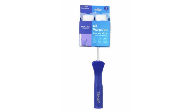 Monarch 100mm Mini Rollers All Purpose - 3 Piece