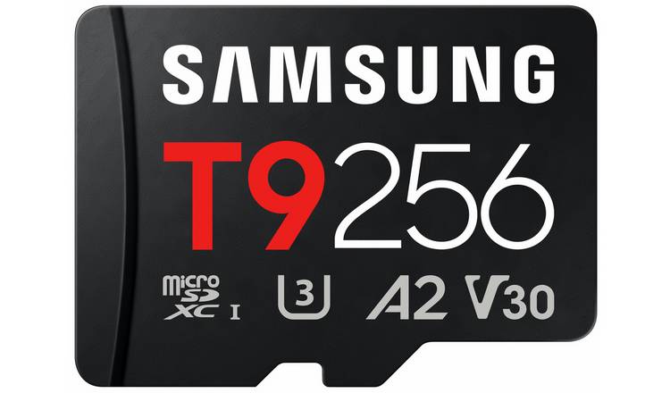Samsung T9 200MBs microSDXC UHS-I Memory Card - 256GB