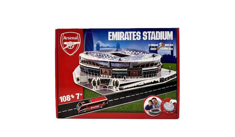 University Games Arsenal Emirates Stadium 108 Pieces 3D Puzzle