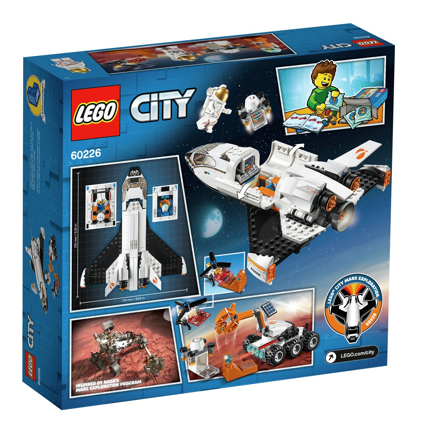 argos lego space shuttle