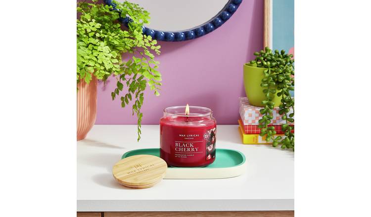 Wax Lyrical Medium Candle - Black Cherry 