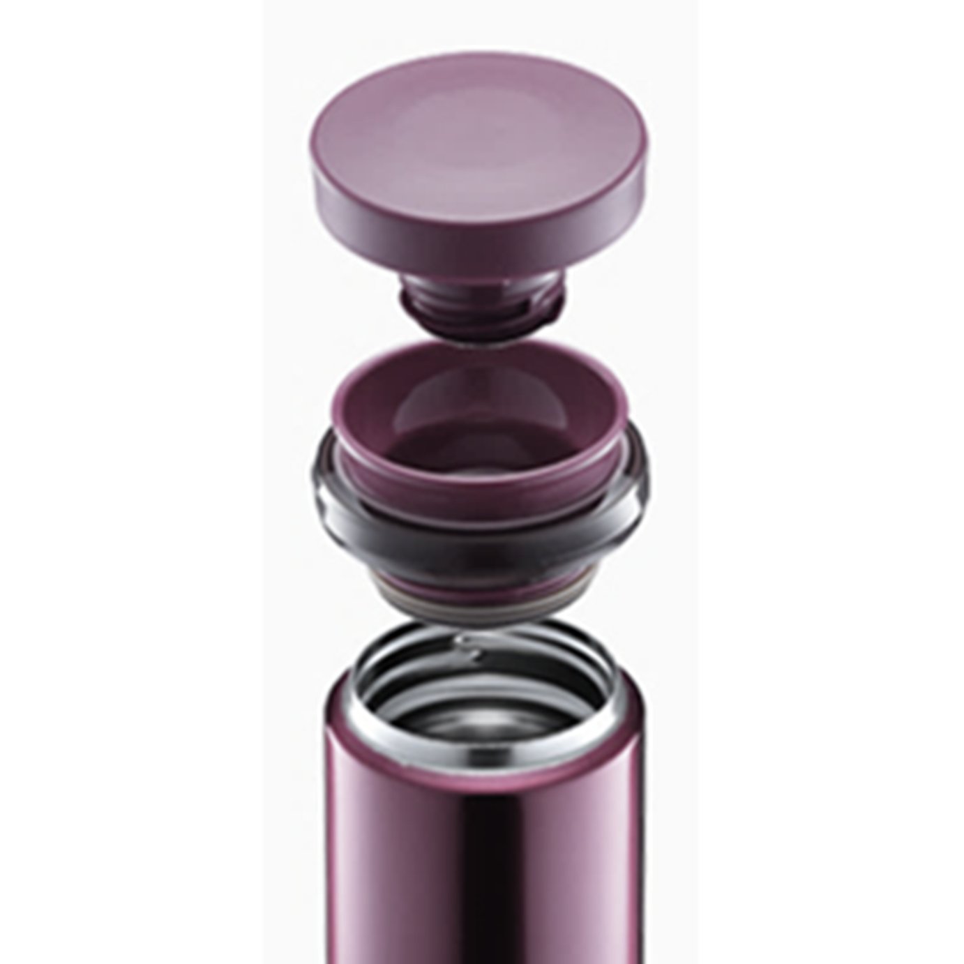 thermos super light direct drink flask 350ml rose pink