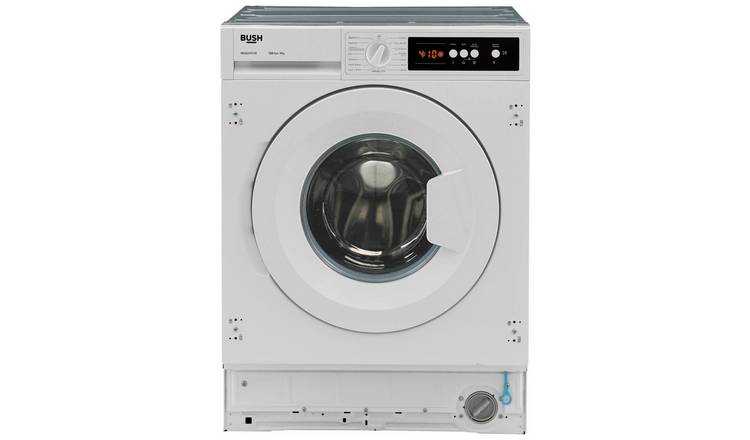 Bush WMSAEINT812W 8KG 1200 Spin Integrated Washing Machine