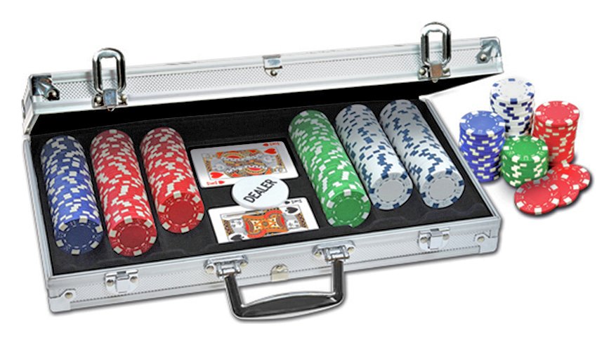 casino style poker set