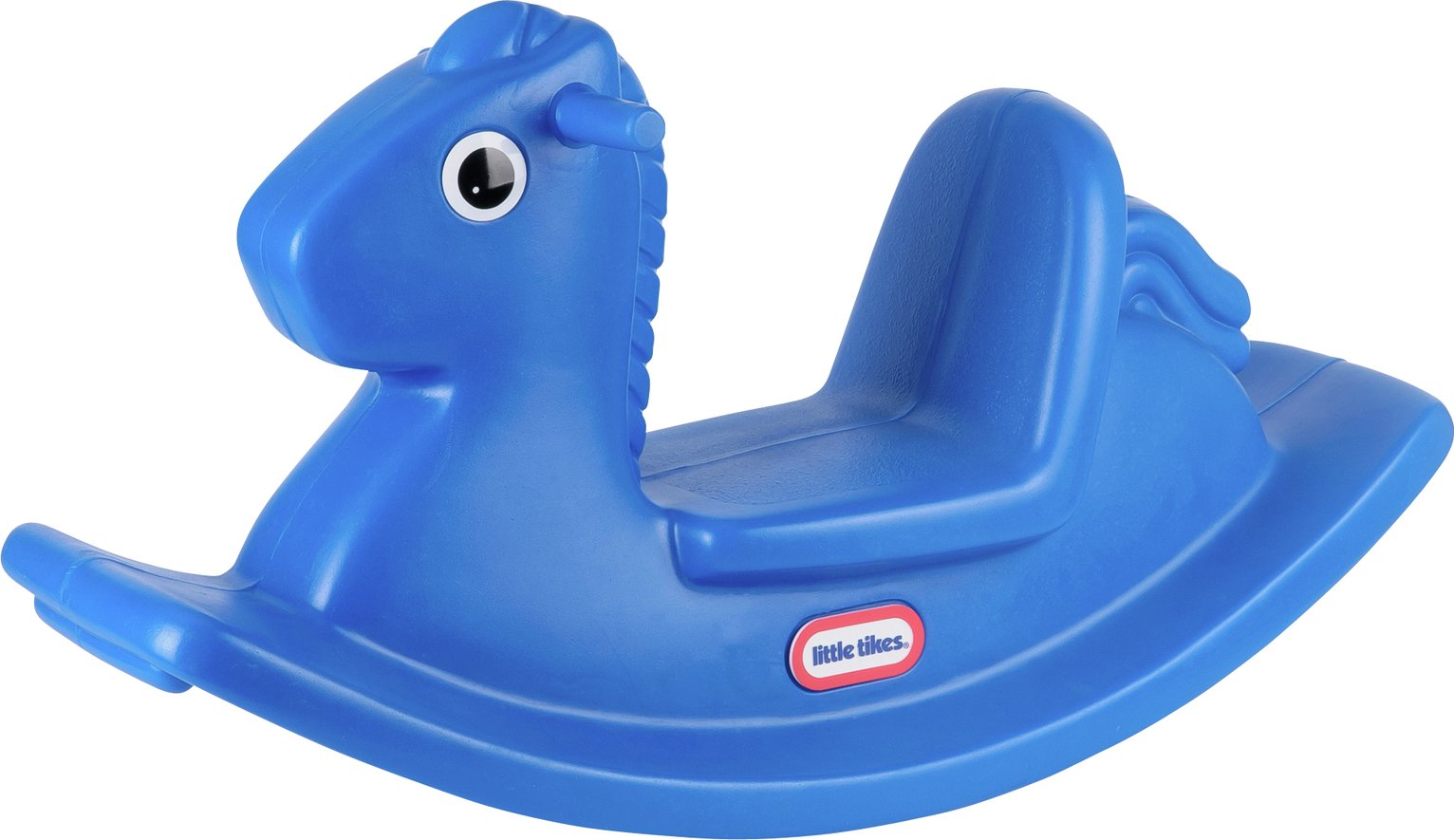 argos little tikes rocking horse blue