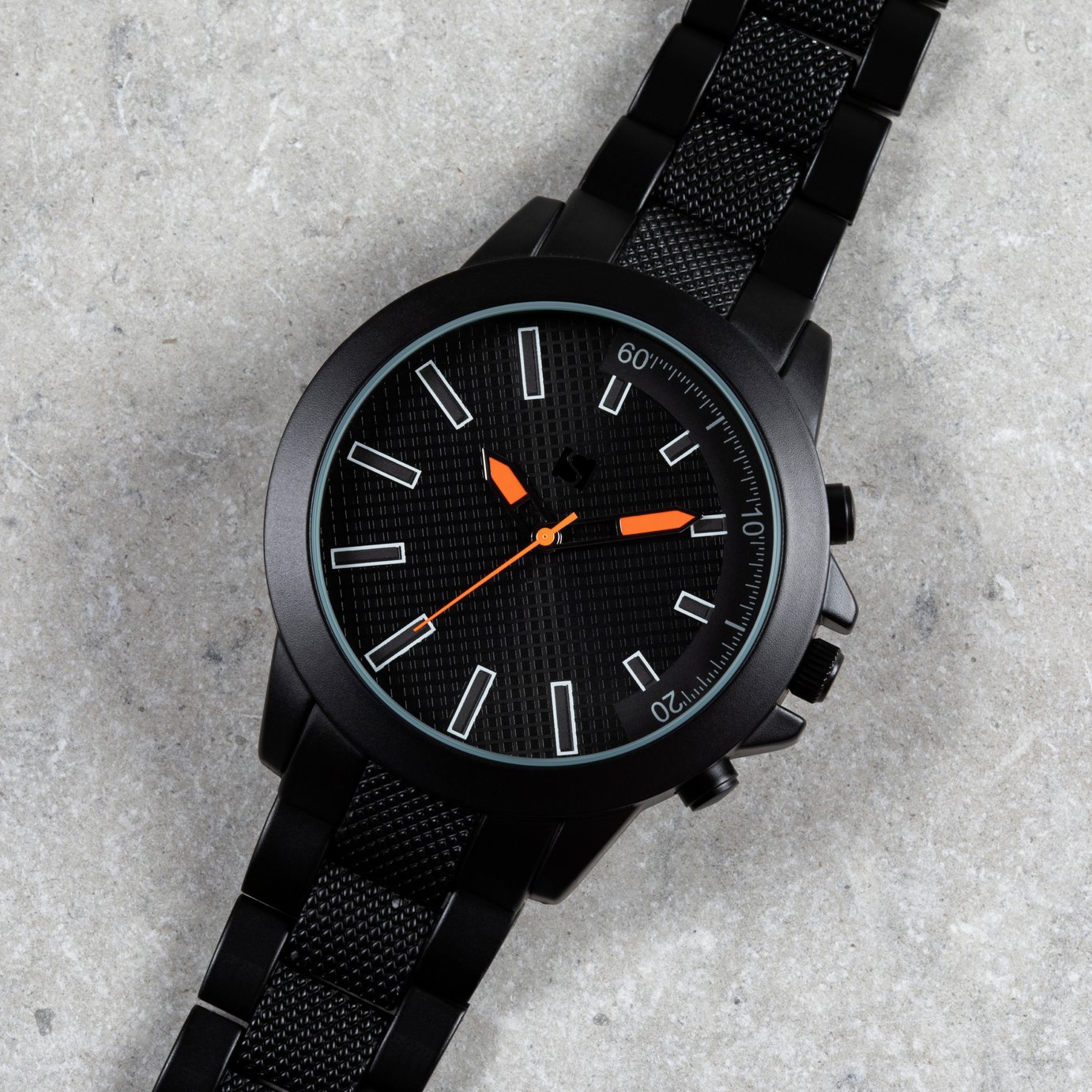 Spirit Men's Black Metal Bracelet Watch Review