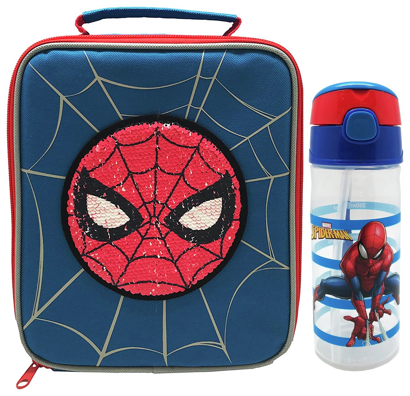 Marvel Spiderman Classic Sequin Bag & Bottle Review