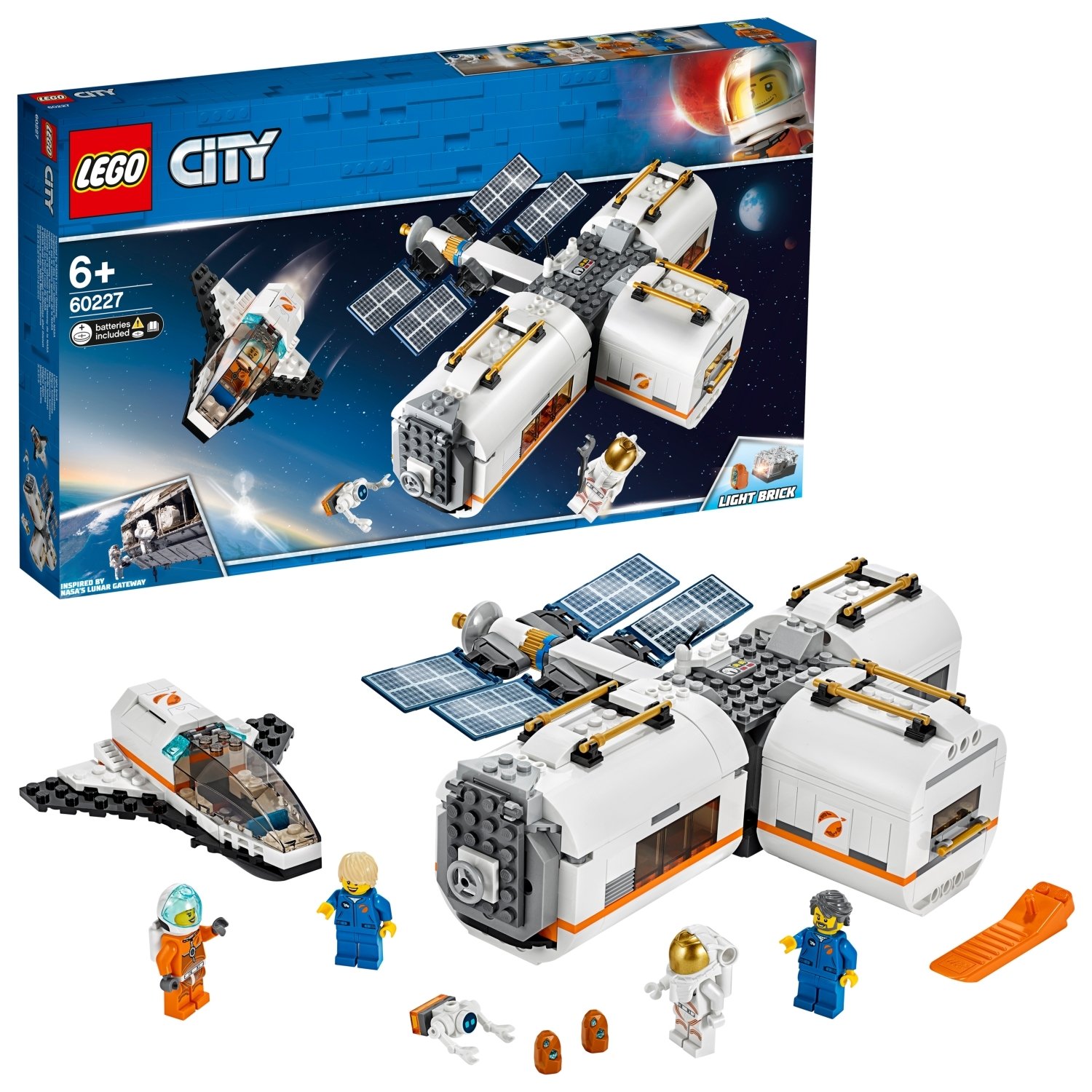 LEGO City Lunar Space Station Playset - 60227