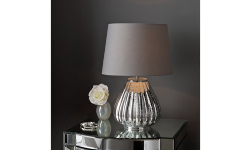 Imogen mercury table lamp top