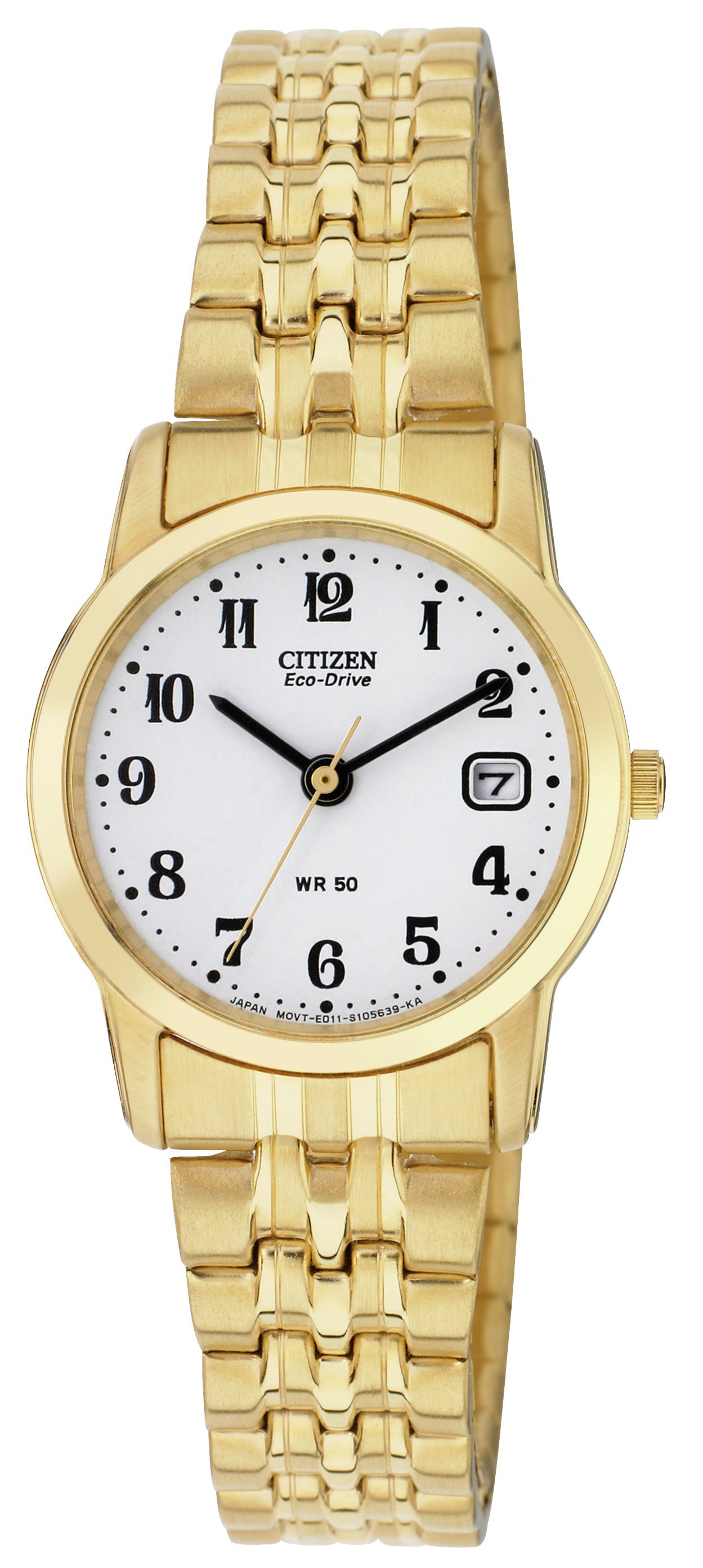 Citizen Ladies Gold Coloured Stainless Steel Expander Watch