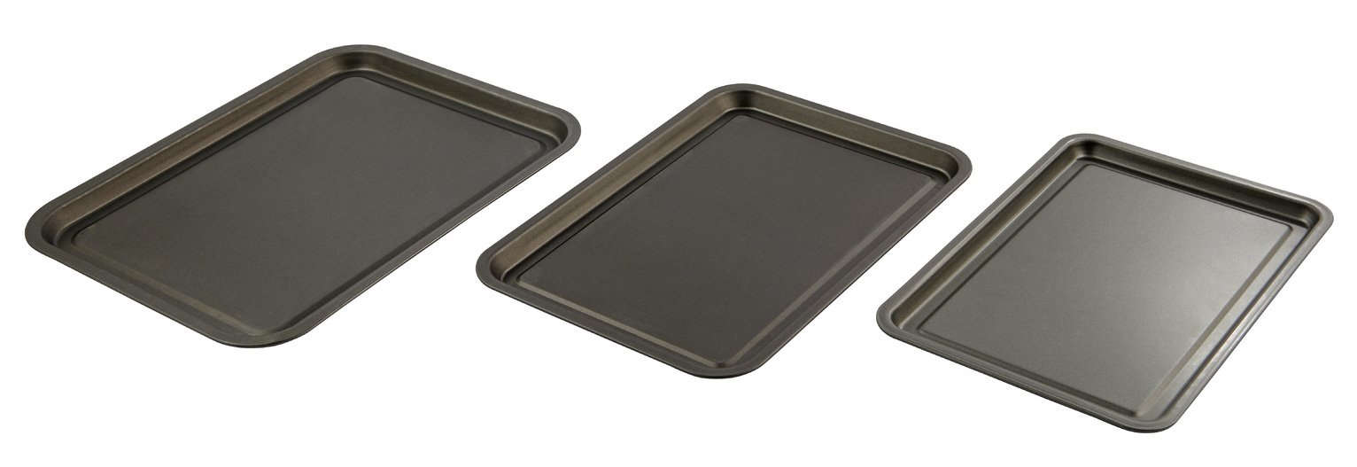 Argos Home 3 Piece Baking Tray Set