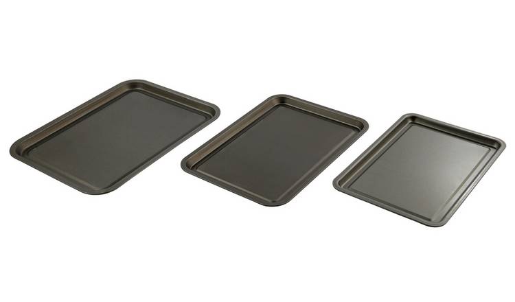 Buy Argos Home 3 Piece Baking Tray Set Bakeware Argos