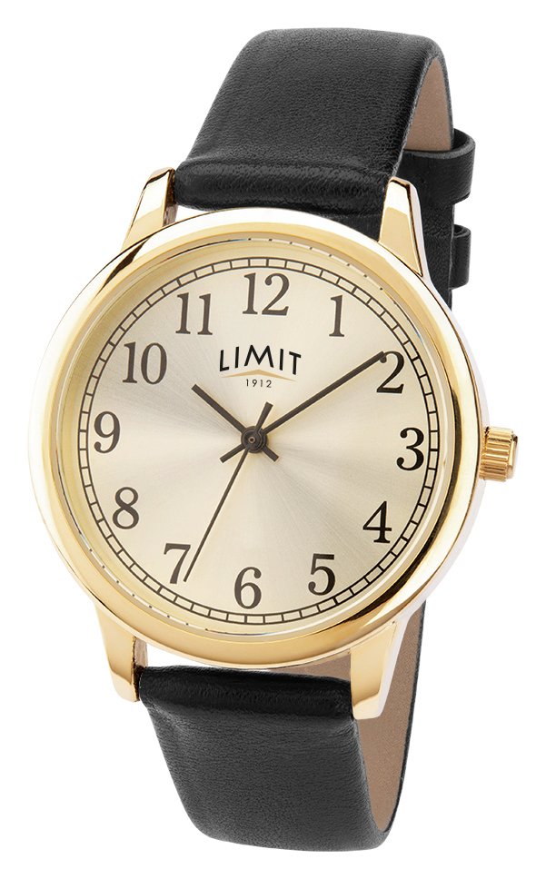 Limit Ladies Black Faux Leather Strap Watch Review