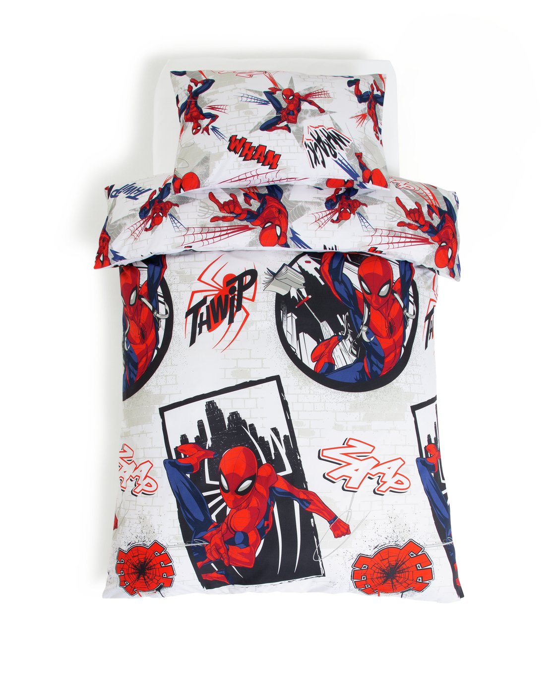 Marvel Kids Spiderman Thwip Bedding Set review