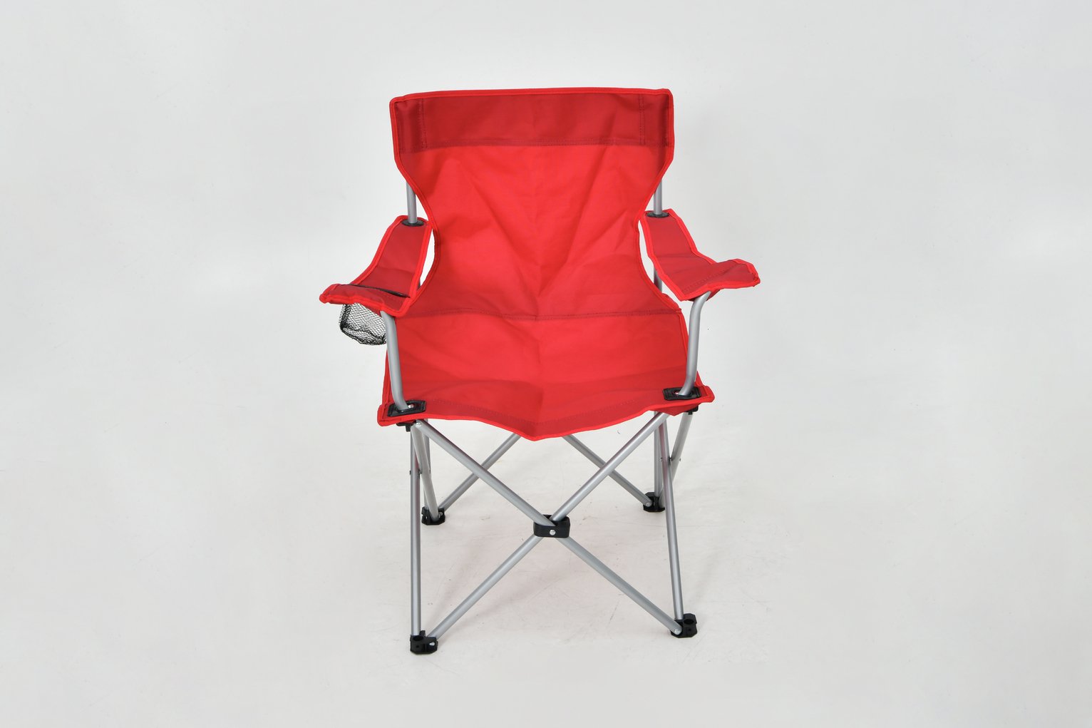 Pro Action Steel Folding Camping Chair - Red