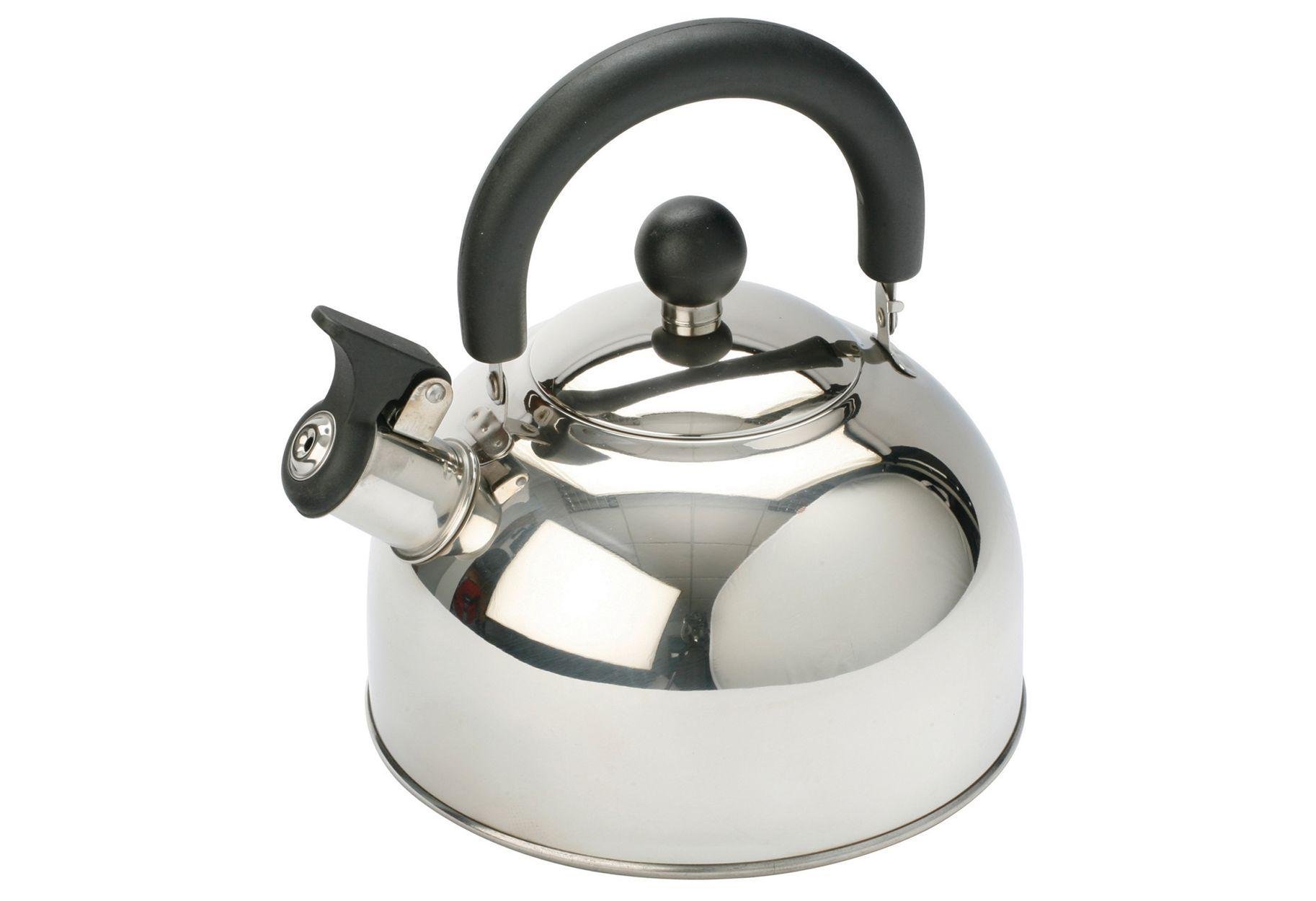 Vango Stainless Steel Whistling Camping Kettle - 2 Litre