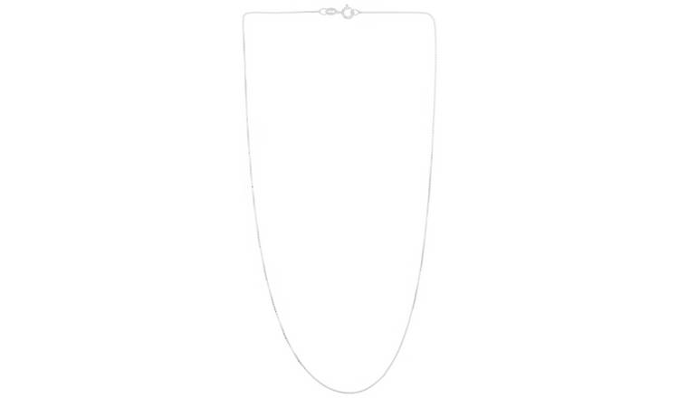 Buy Revere Sterling Silver Box 18 Inch Chain | Womens ...