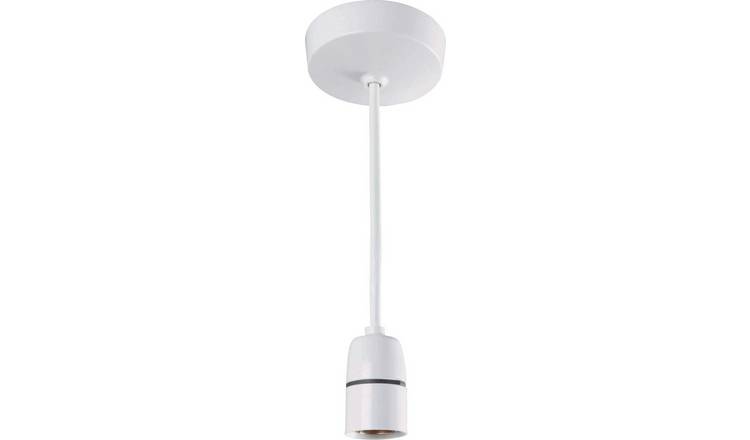 Buy Ceiling Rose With Bc Light Bulb Fitting Ceiling Lights Argos