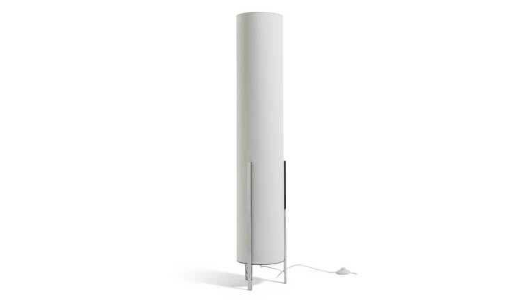 Habitat Column Floor Lamp - White