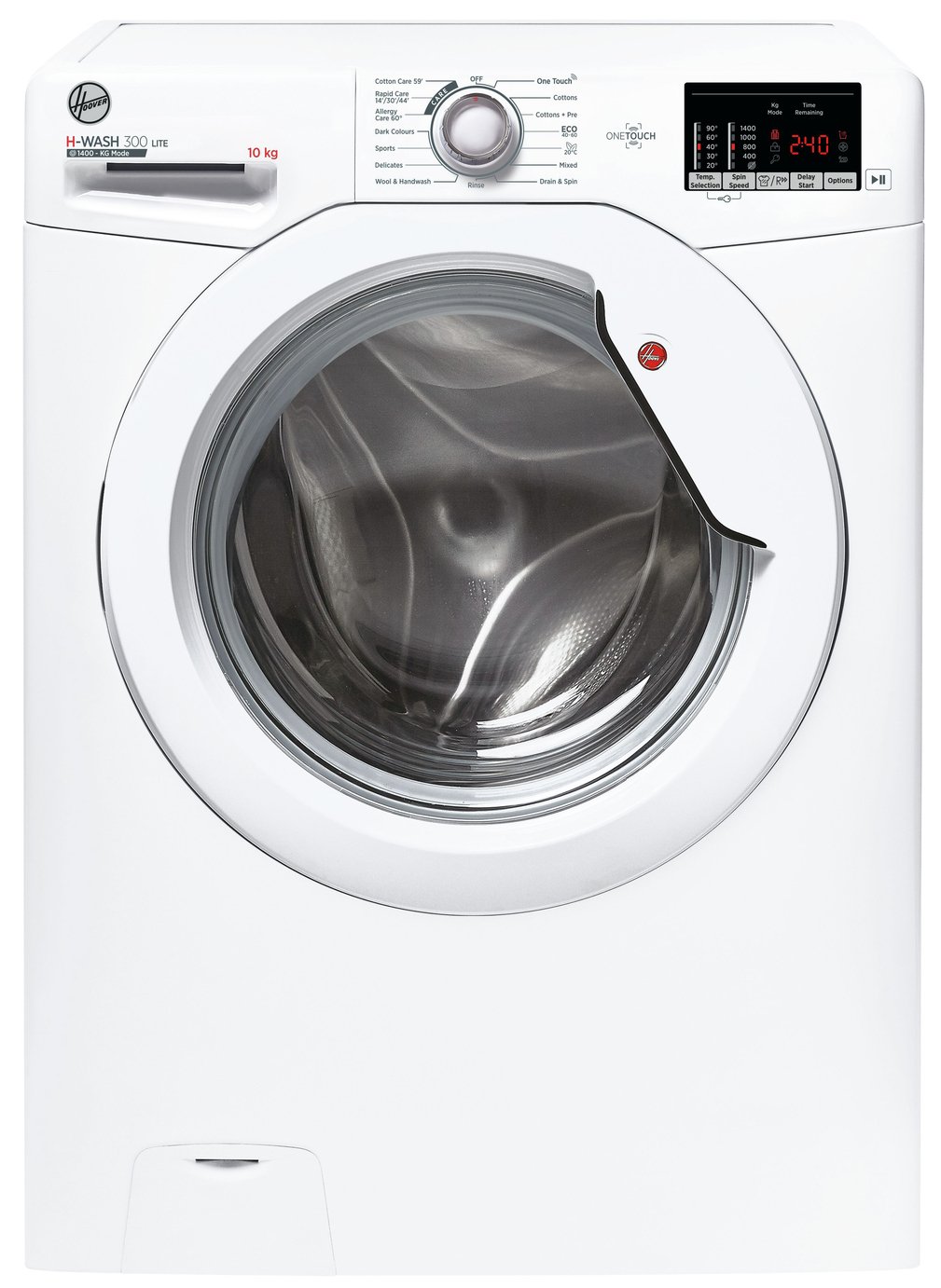 Hoover AH3W 4102DE 10KG 1400 Spin Washing Machine - White