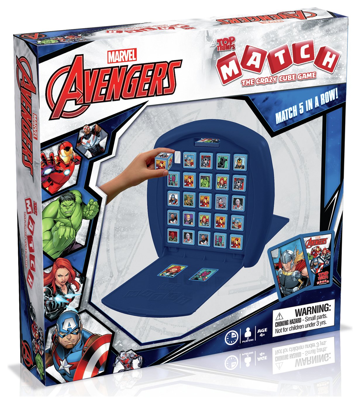 Top Trumps The Crazy Cube Game Marvel Avengers Assemble Review