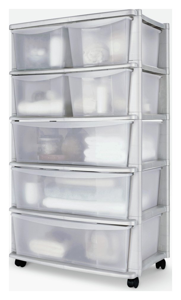 Argos Home 7 Drawer White Plastic Tower Storage Unit Reviews